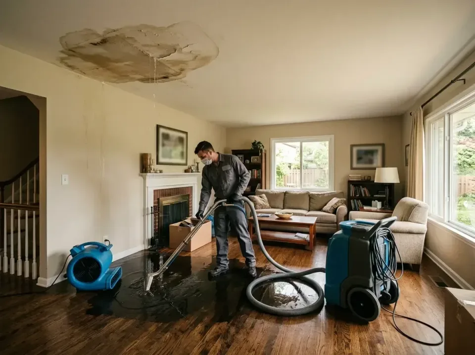 attic-pipe-burst-ceiling-drip-008 — frequently asked questions, Water Damage Restoration & Carpet Care in Titusville, PA